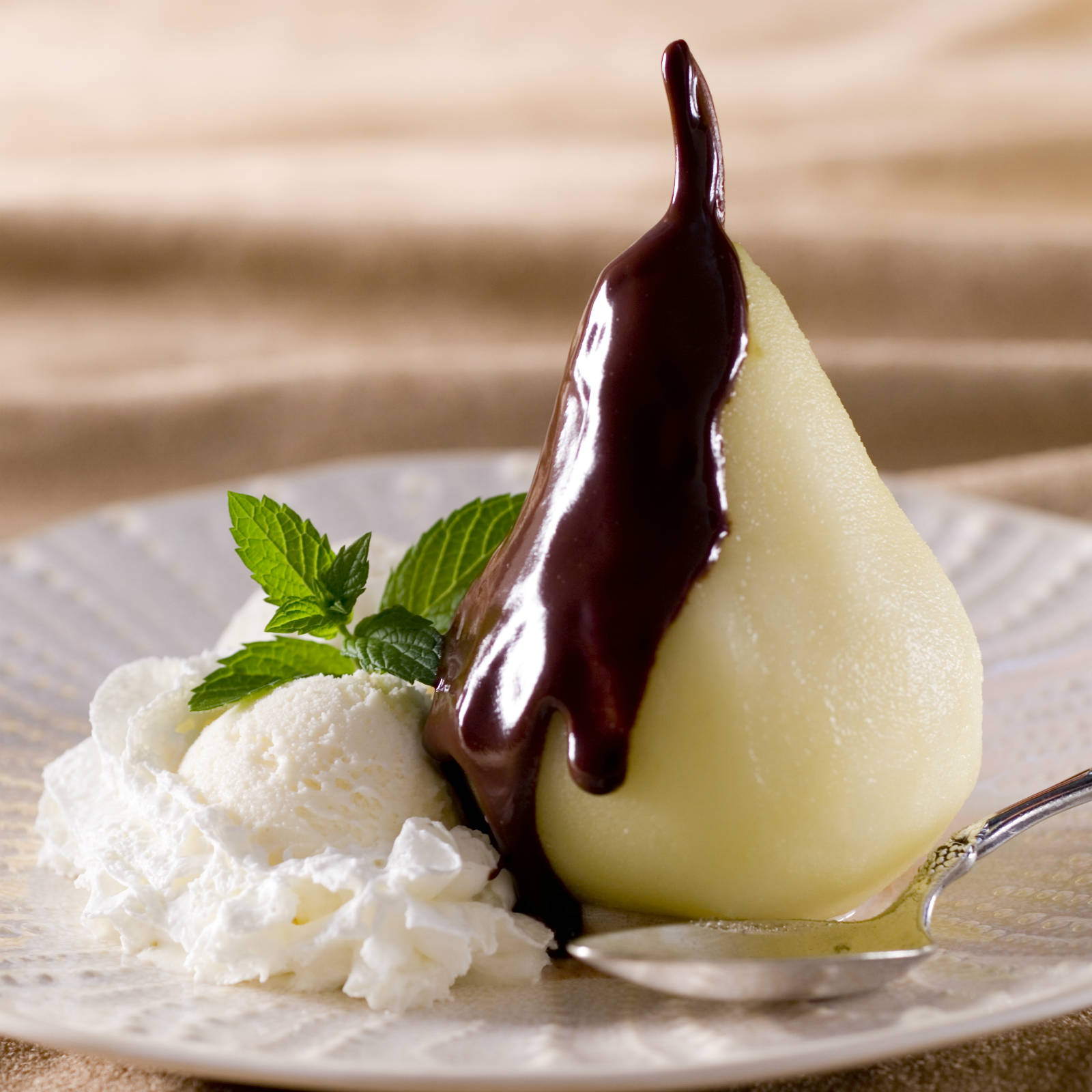 Poire BelleHélène Cuisine Actuelle