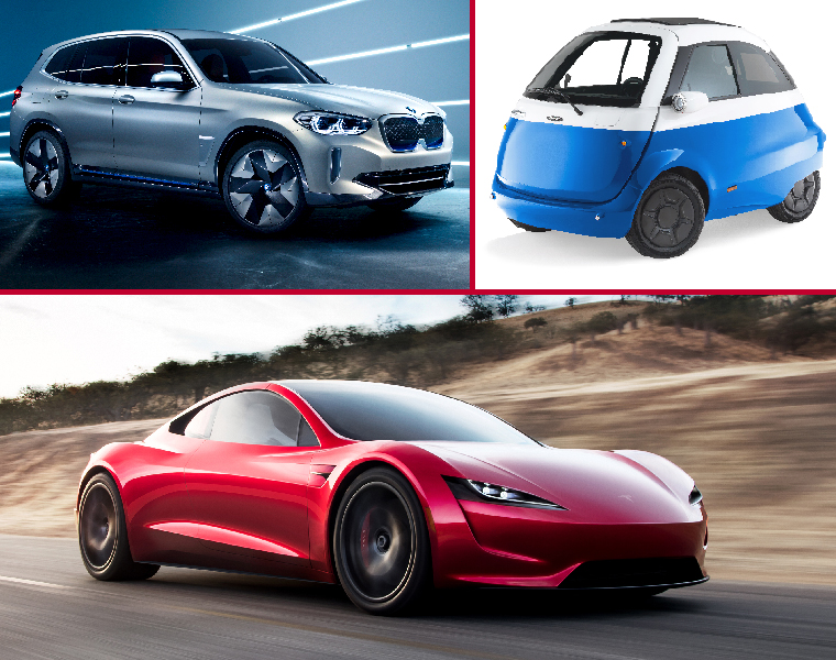  BMW iX3, Tesla Roadster, Microlino… aquí están las estrellas eléctricas del Salón del Automóvil de París