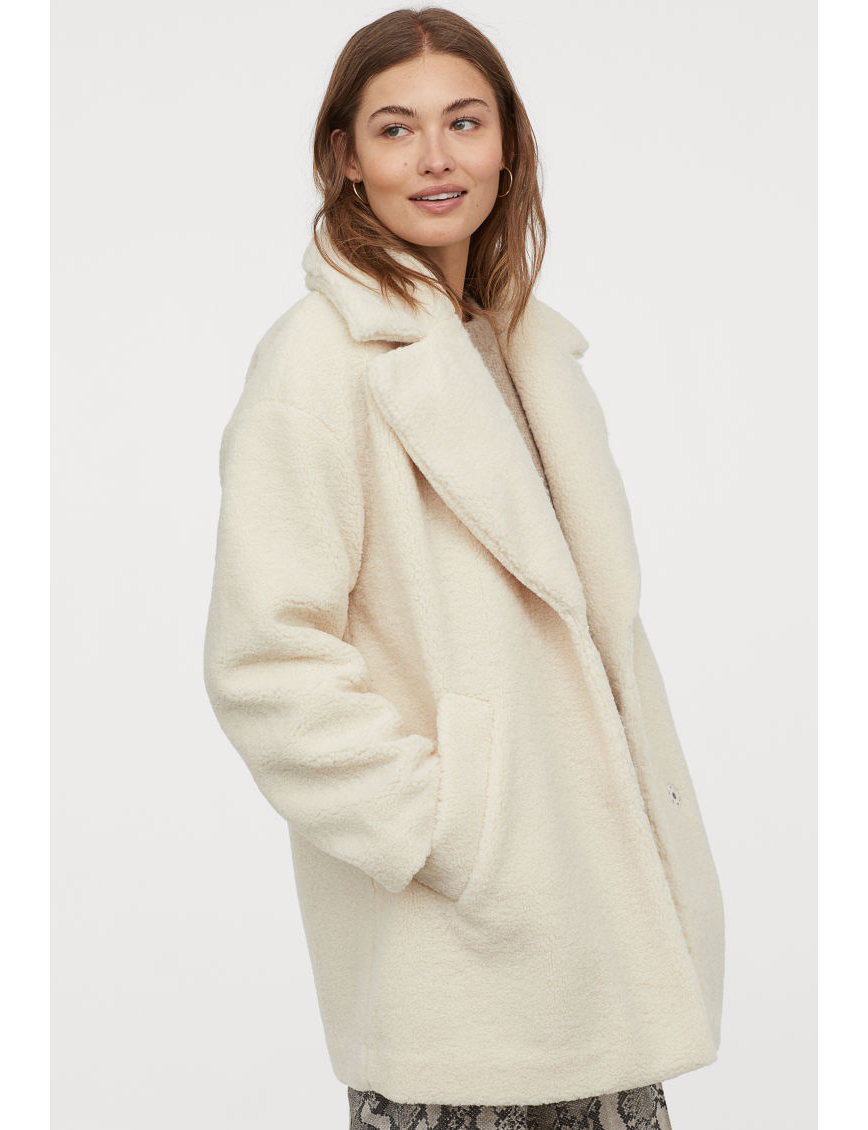 manteau femme blanc hiver