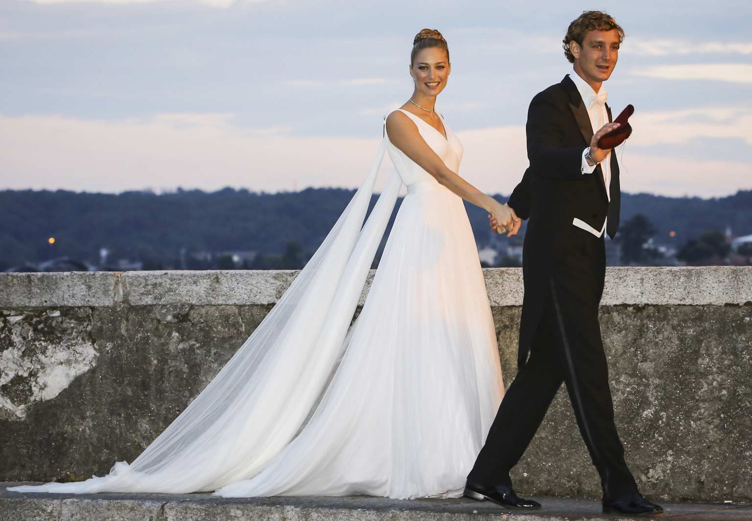 Mariage de Pierre Casiraghi et Beatrice Borromeo Femme Actuelle