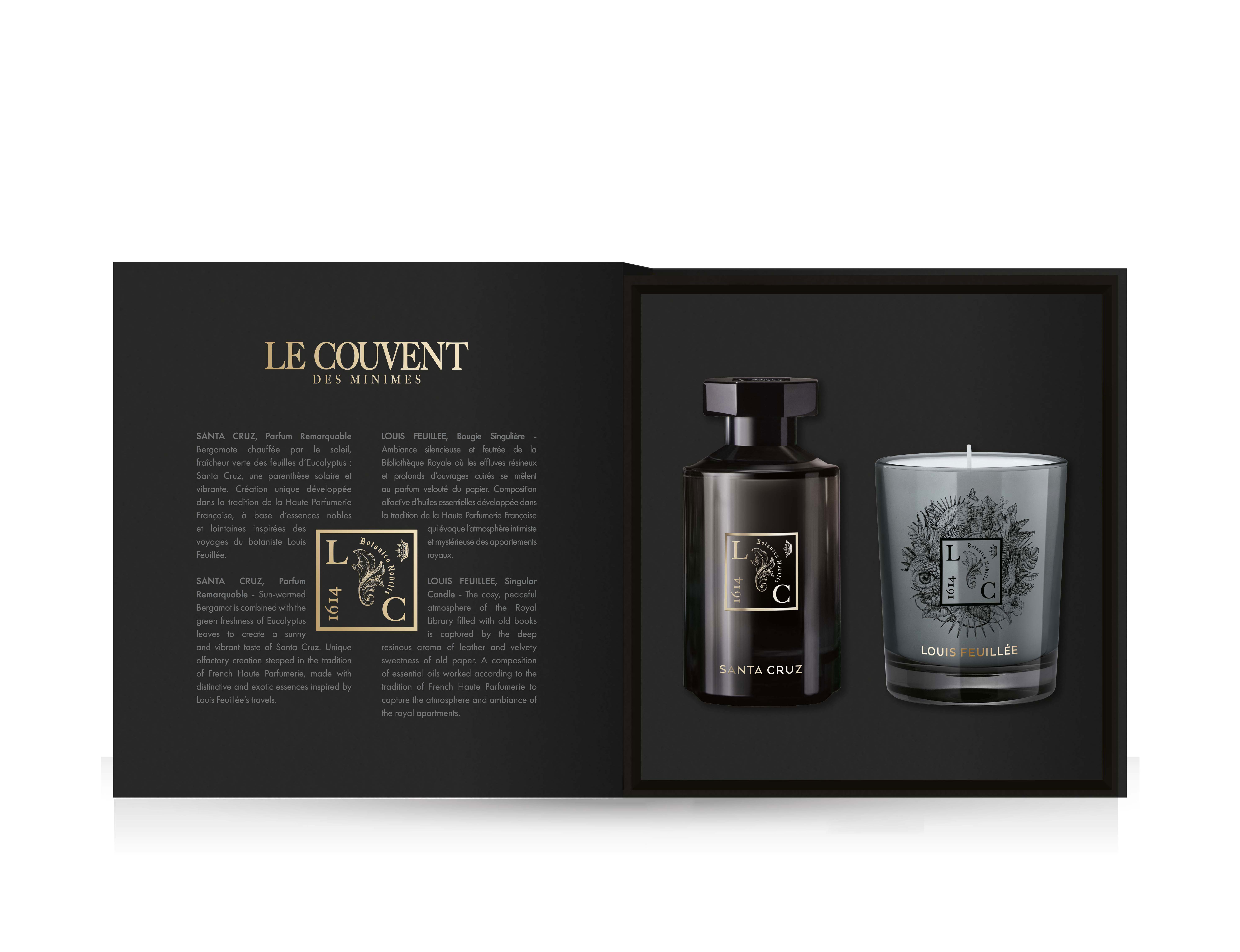 Coffret bougie parfumée 50g et diffuseur de parfum cœur de fleur 30 ML  MEDAILLON