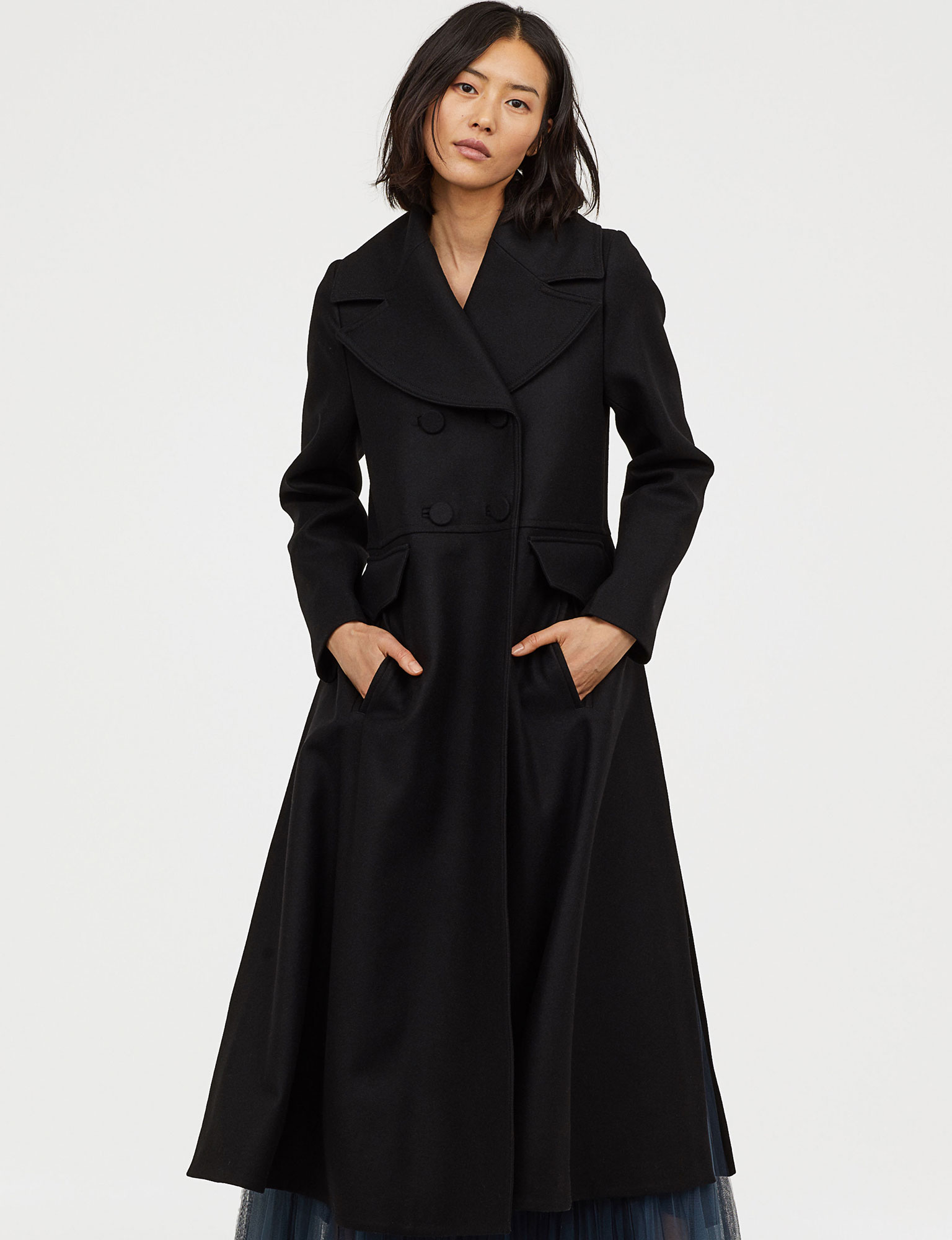 model robe manteau femme