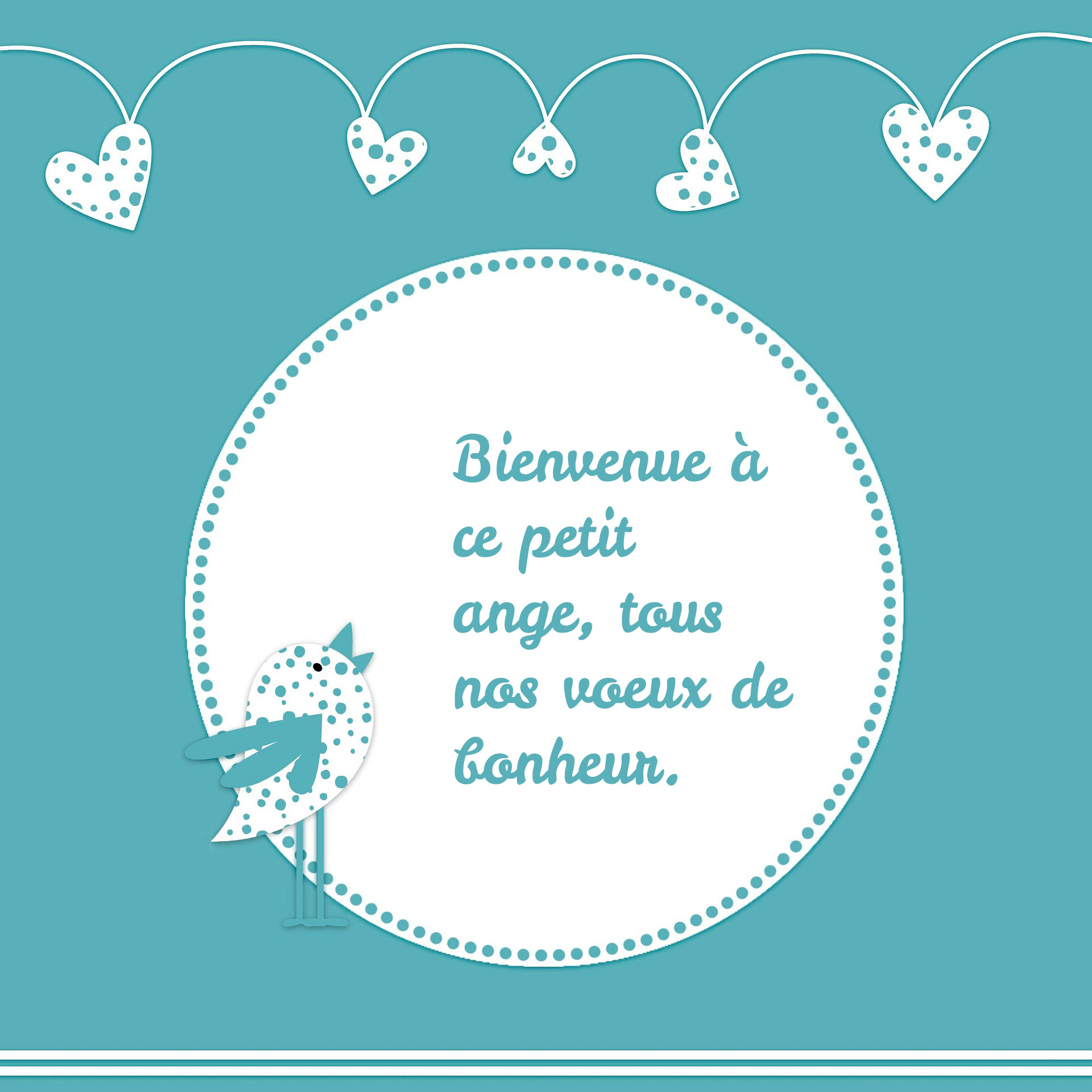 Carte Felicitation Naissance Bebe Garcon Bleu gratuit à imprimer (carte 759)