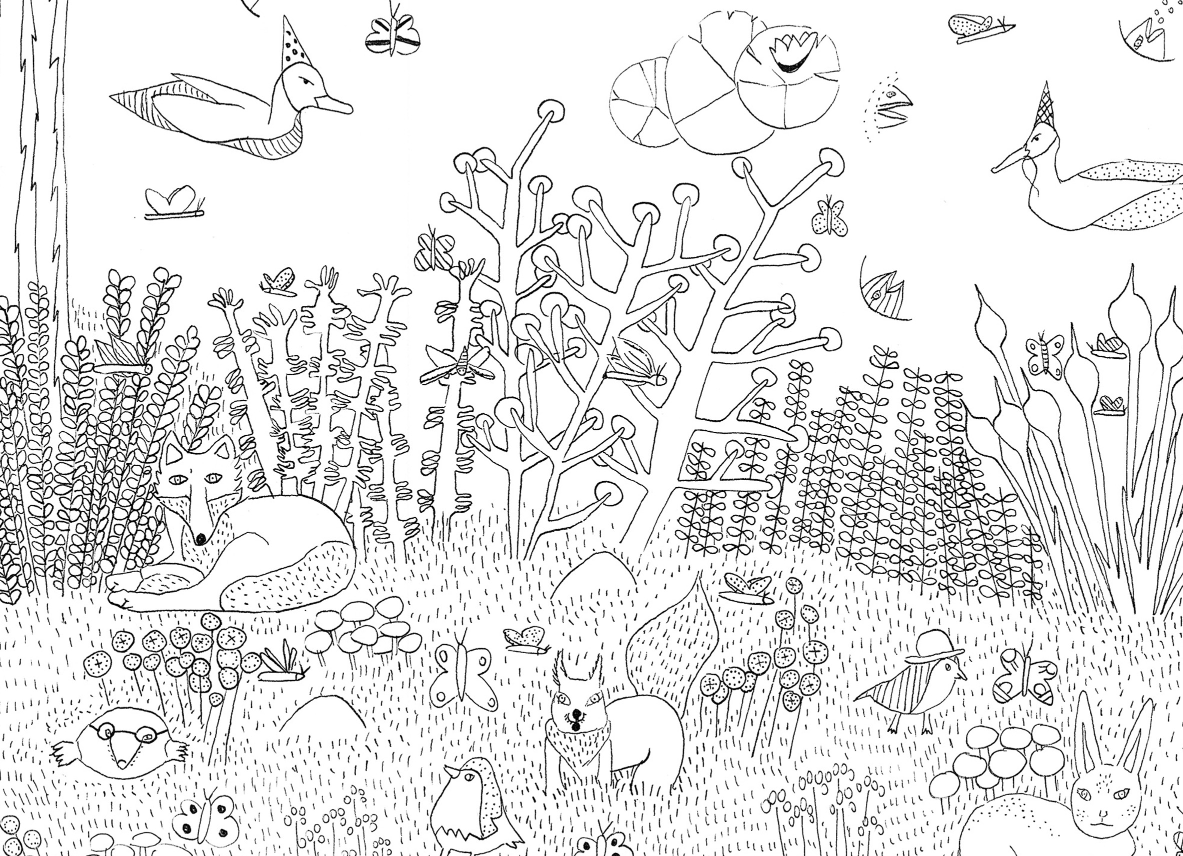 Coloriage Fille 7 ans dessin gratuit à imprimer