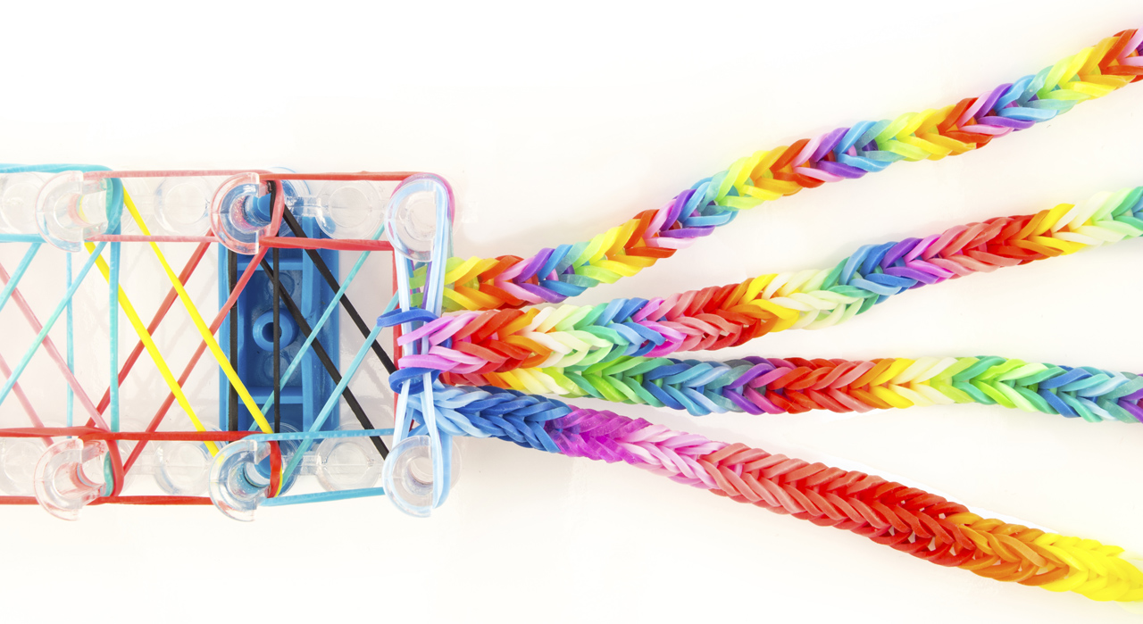 Tuto : Comment faire des bracelets avec des élastiques Rainbow