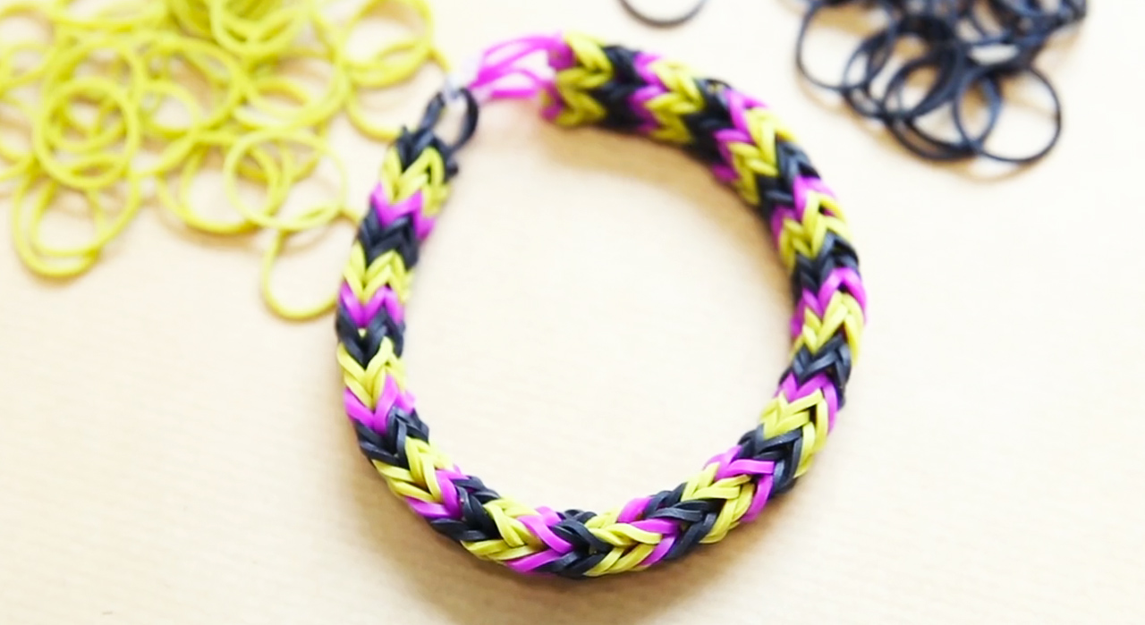 Tous nos modèles de bracelets élastiques Rainbow Loom - Femme Actuelle