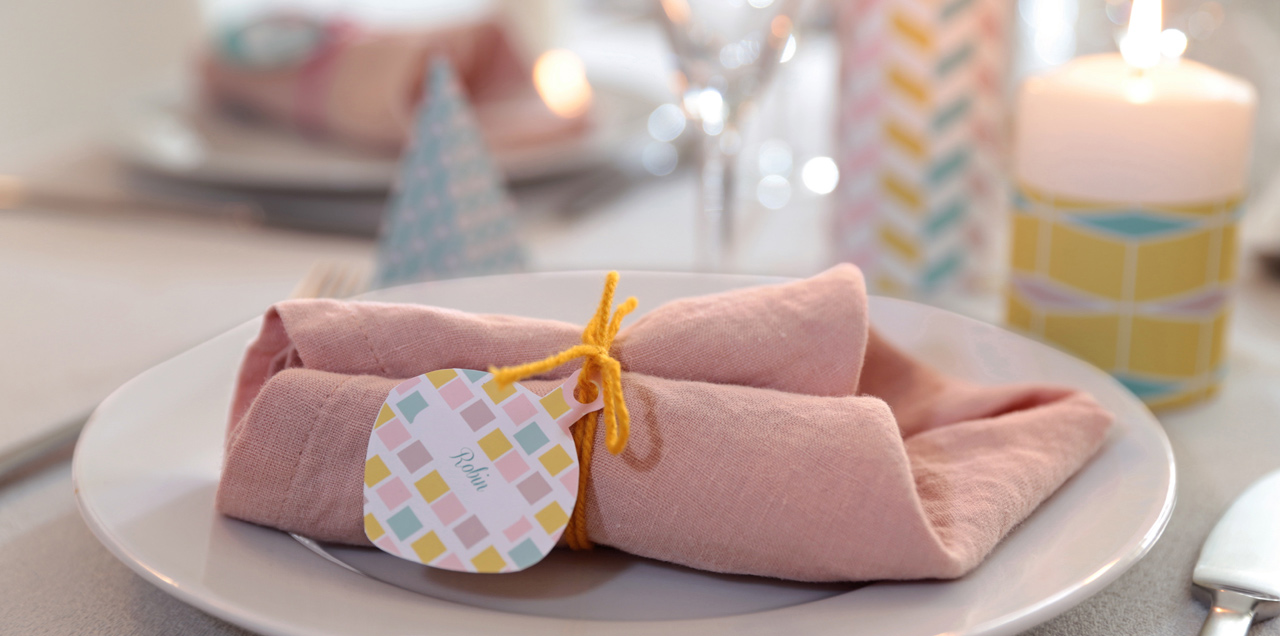Déco de table : nos idées pour présenter ses serviettes - Femme Actuelle