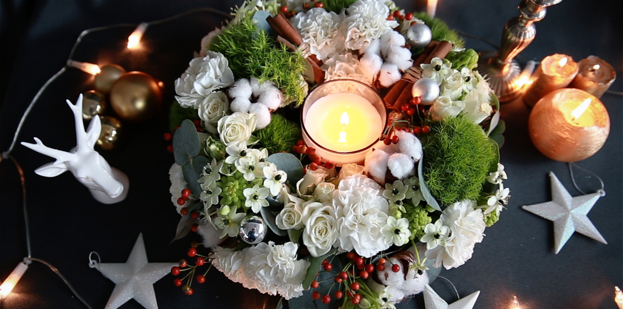 Pinterest Centre De Table Noel Nos idées de centres de table pour les fêtes - Femme Actuelle