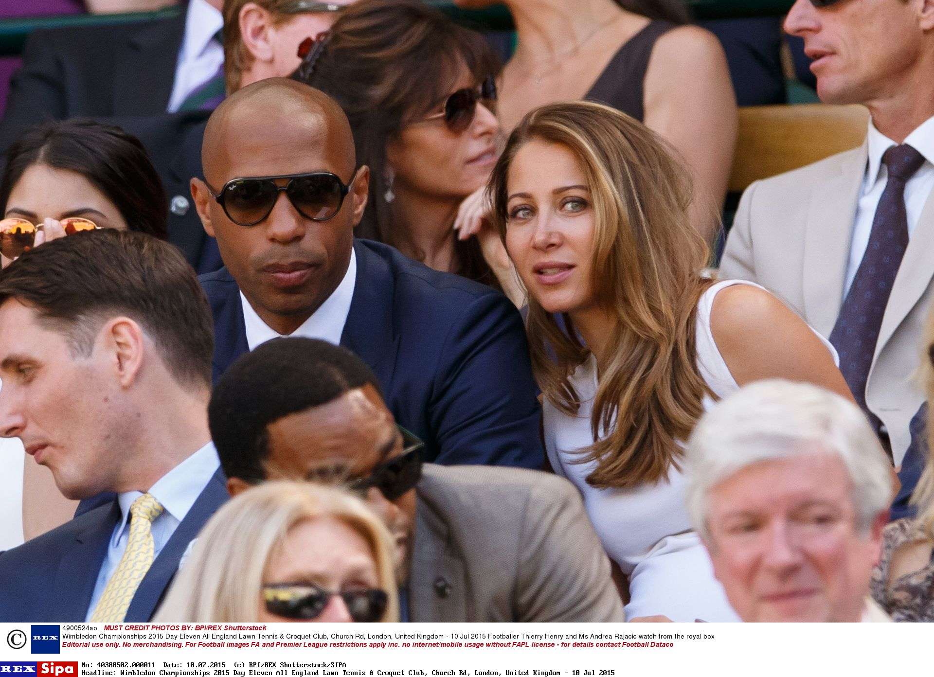 thierry henry girlfriend