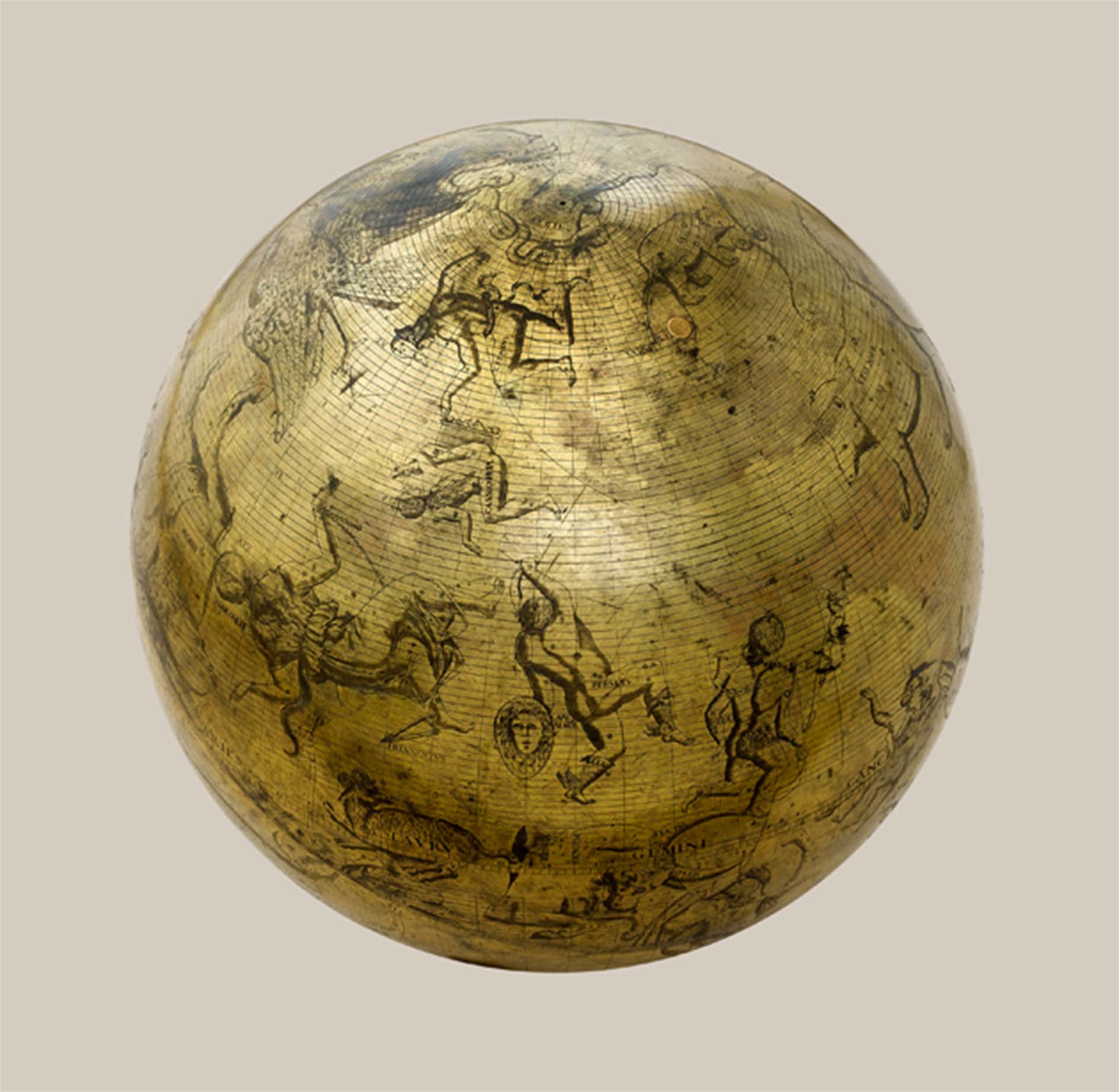 Ancien globe terrestre (petite taille)