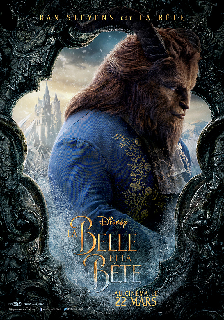 La Belle et la Bête : Emma Watson et les personnages du film se dévoilent  sur de nouvelles affiches (13 PHOTOS)