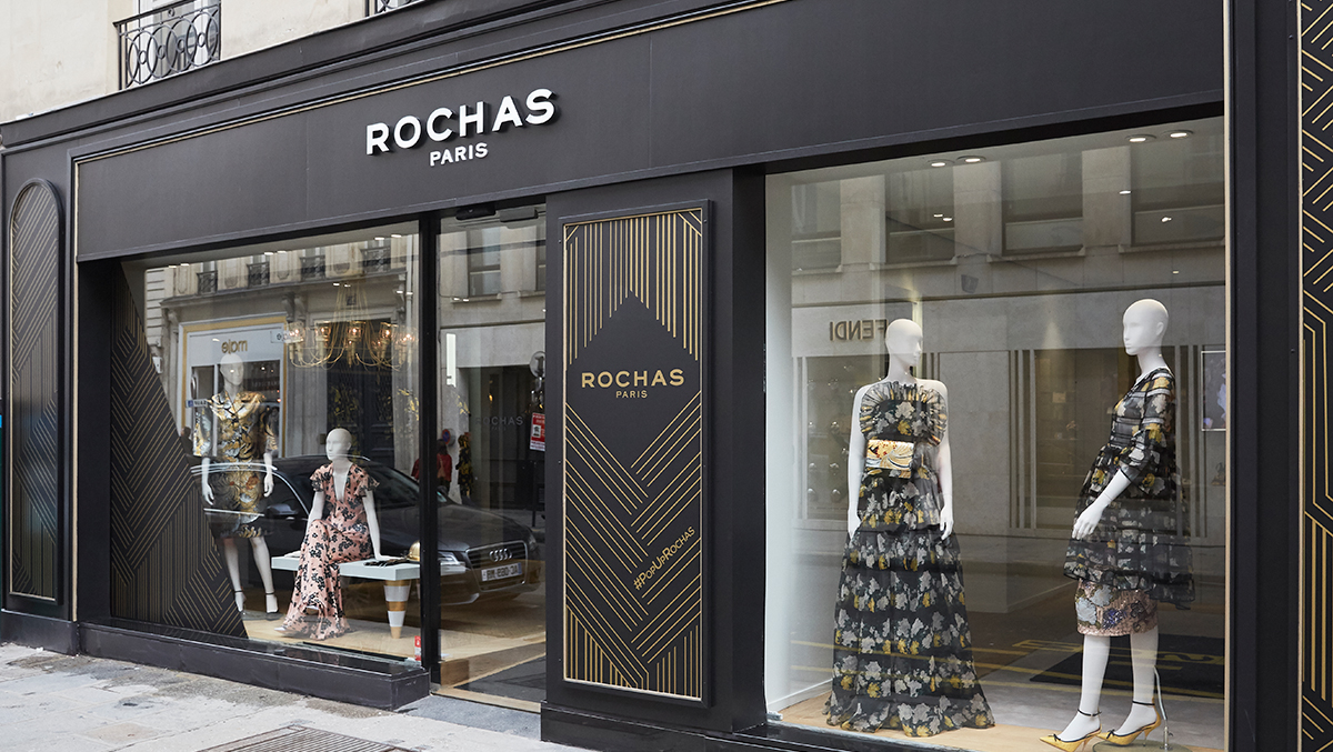 Rochas investit la Rue Saint-Honoré pour son premier pop-up