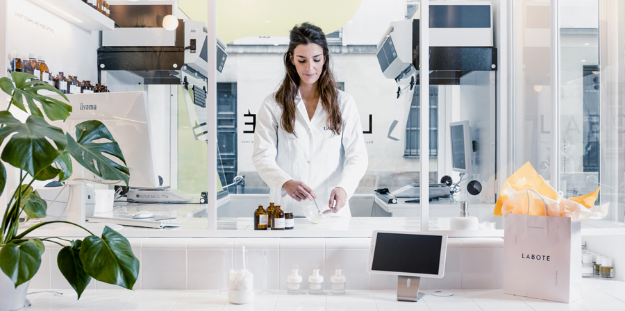 Laboté impose les cosmétiques 100 % sur-mesure aux Galeries Lafayette