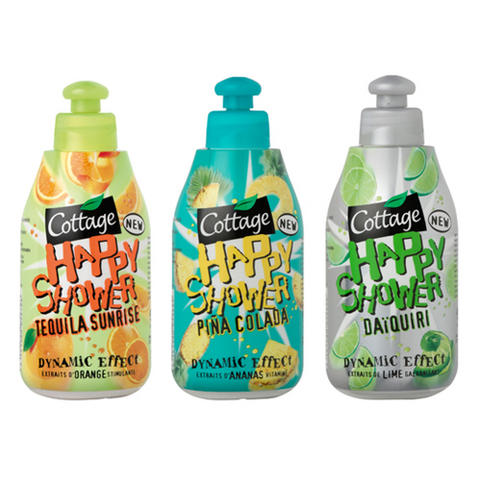 Cocktails vitaminés pour la douche par Cottage