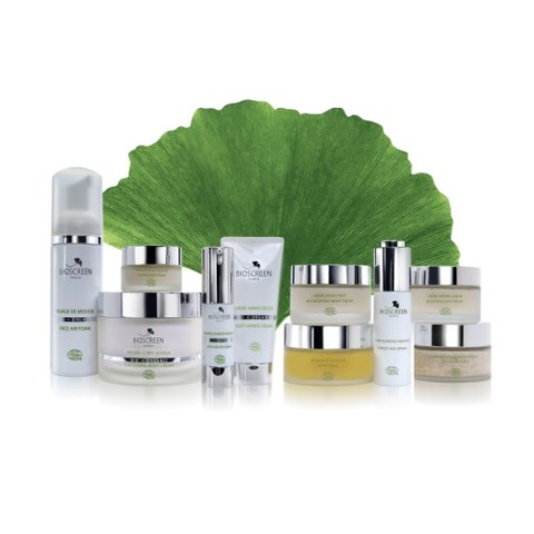 Bioscreen Bio Organic, le ginkgo biloba s\'invite dans l\'univers du bio et de l\'institut