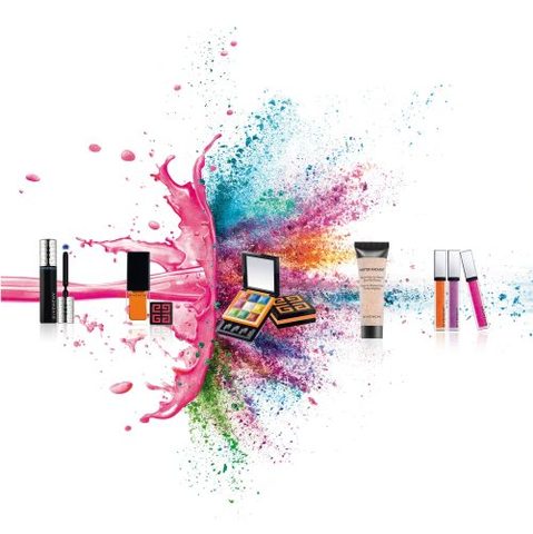 Collection Acid Summer, le maquillage color block selon Givenchy