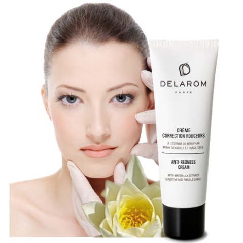 On adore...La Crème Correction Rougeurs de DELAROM