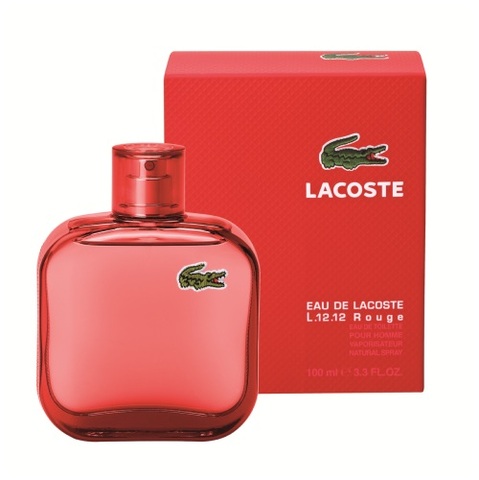 La Collection Eau de Lacoste L.12.12 voit rouge