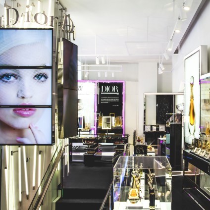 Une boutique éphémère 100% dédiée au Parfums et à la Beauté Dior