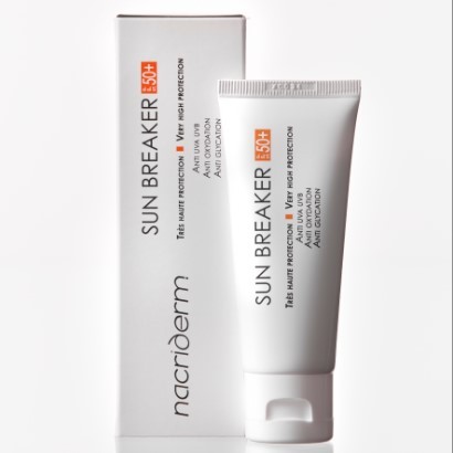 Nacriderm Sun Breaker 50+, la protection solaire anti-âge ultime