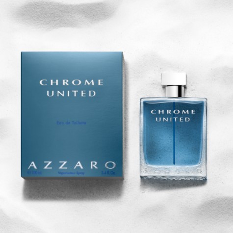 Chrome United, le parfum de l'amitié par Azzaro