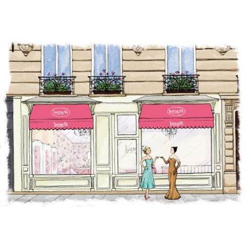Benefit ouvre sa première boutique à Paris