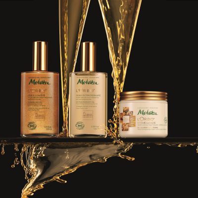 La peau devient bijou avec L'Or bio de Melvita