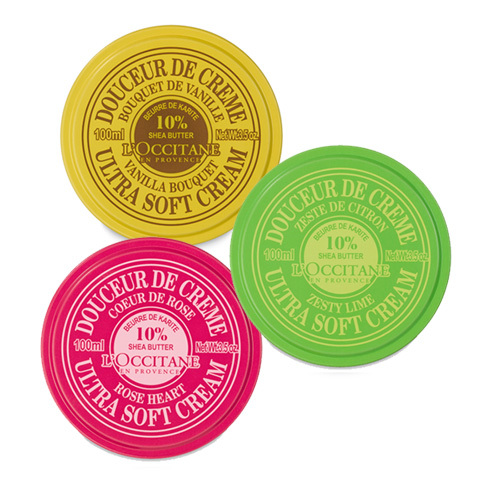 On adore... Douceur de Crème de L'Occitane