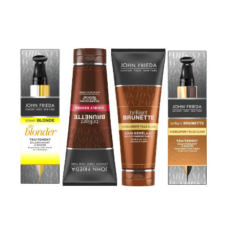 Blonde ou brune, à chacune ses nouveautés couleurs John Frieda