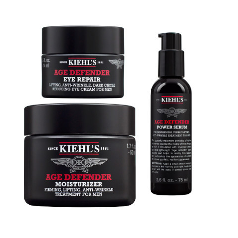 Age Defender, un trio anti-âge 100% masculin chez Kiehl's