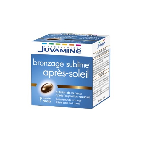 Un après-soleil en capsules chez Juvamine