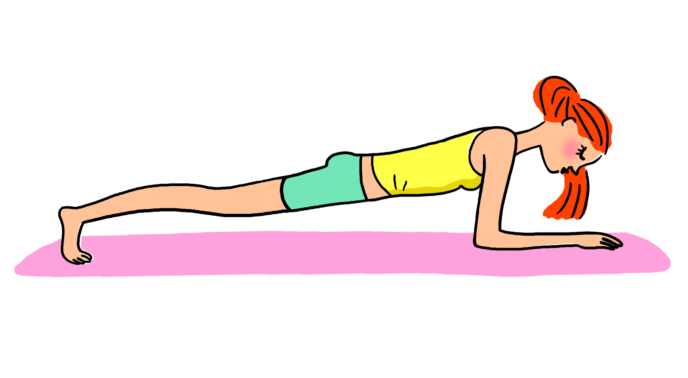 femme Faire sens inverse planche avec jambe élever forme dans 2 pas pour  exercice guide. illustration à propos faire des exercices à cible à  épaules, jambes, et abdominal muscles. 24236007 Art vectoriel