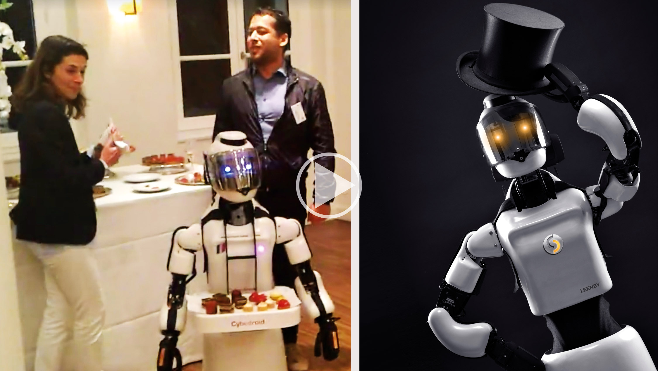 Leenby le robot français assistant domestique va entrer en phase de production Capital.fr