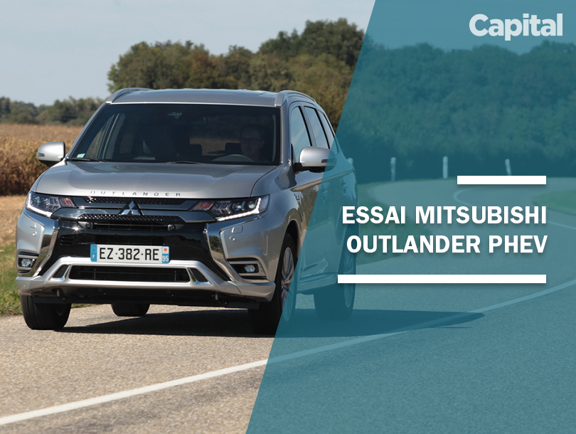 Essai du Mitsubishi Outlander, le SUV hybride rechargeable le plus vendu en  France - Capital