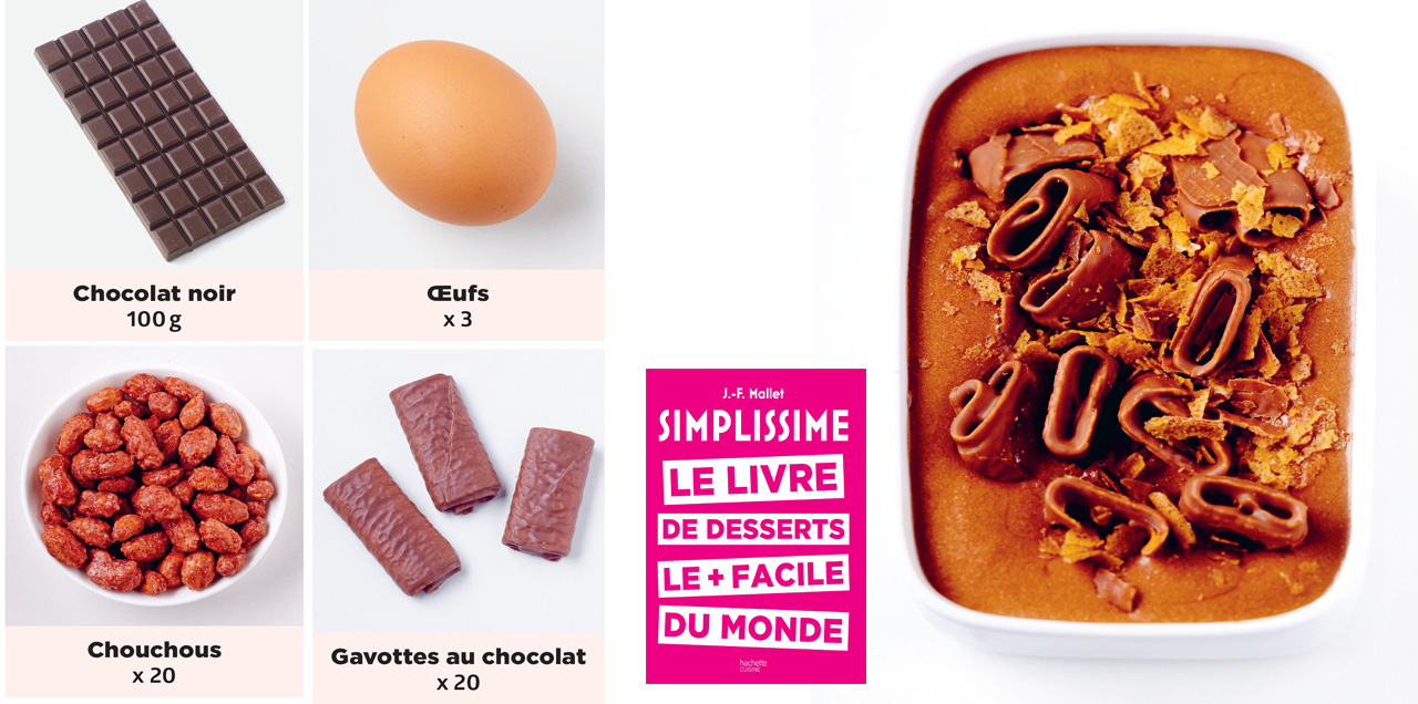 Livre de Desserts Le + facile du Monde, chez Hachette, Collection  Simplissime, Hachette