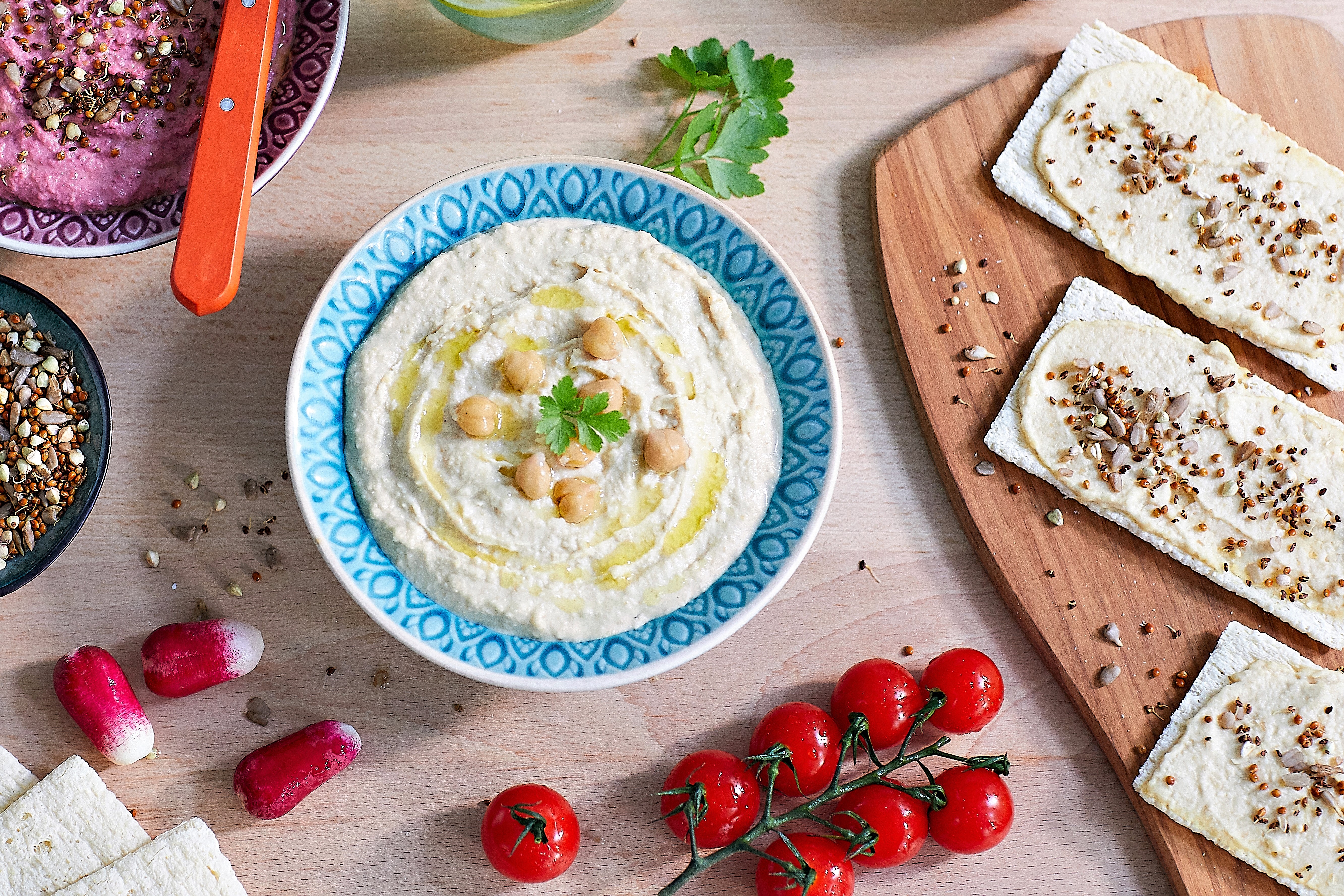 Houmous Nos Idees Gourmandes Avec Cette Puree A Base De Pois Chiche Femme Actuelle