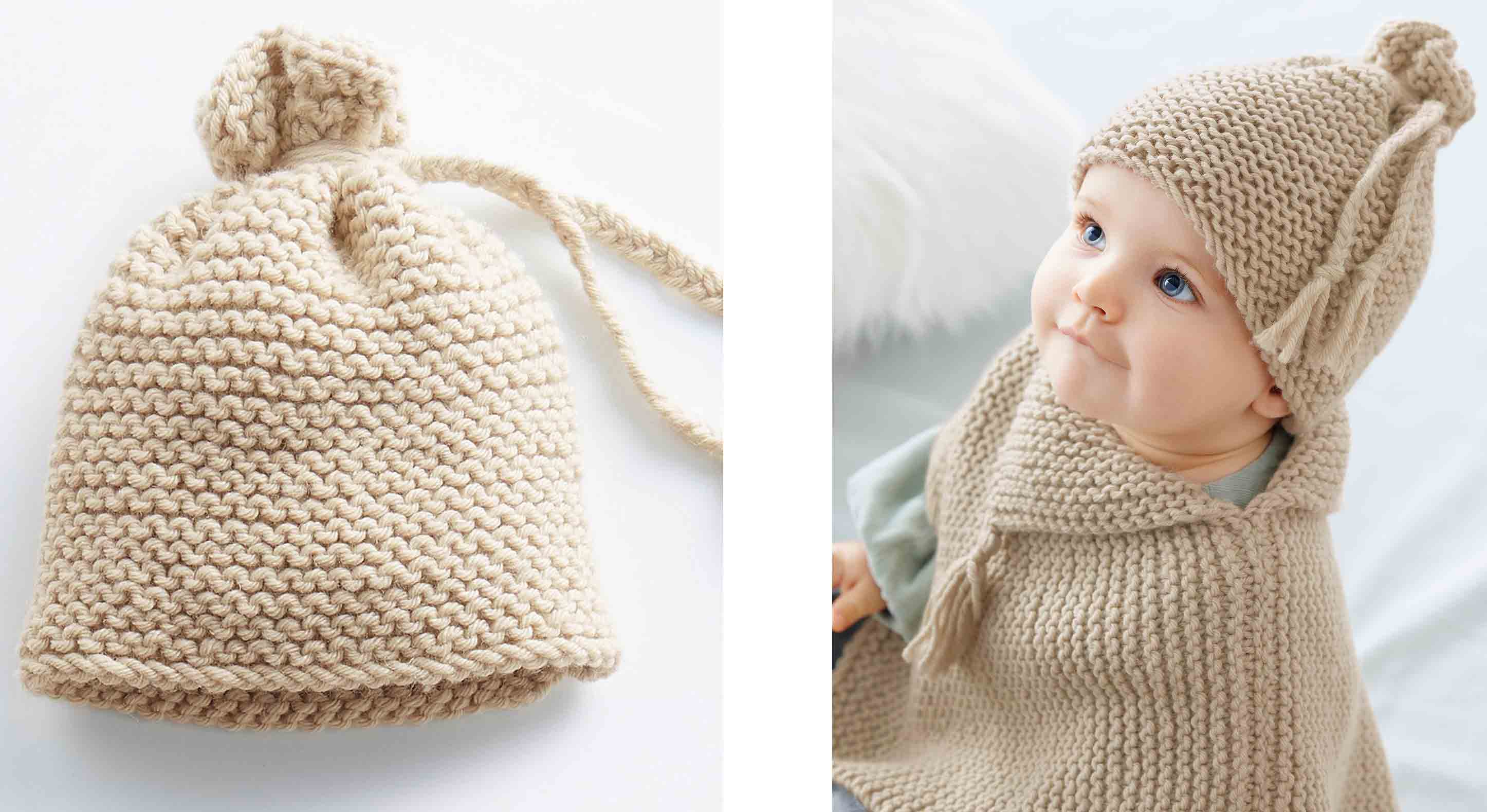 Kit tricot - Bonnet et chaussons pour bébé - DMC