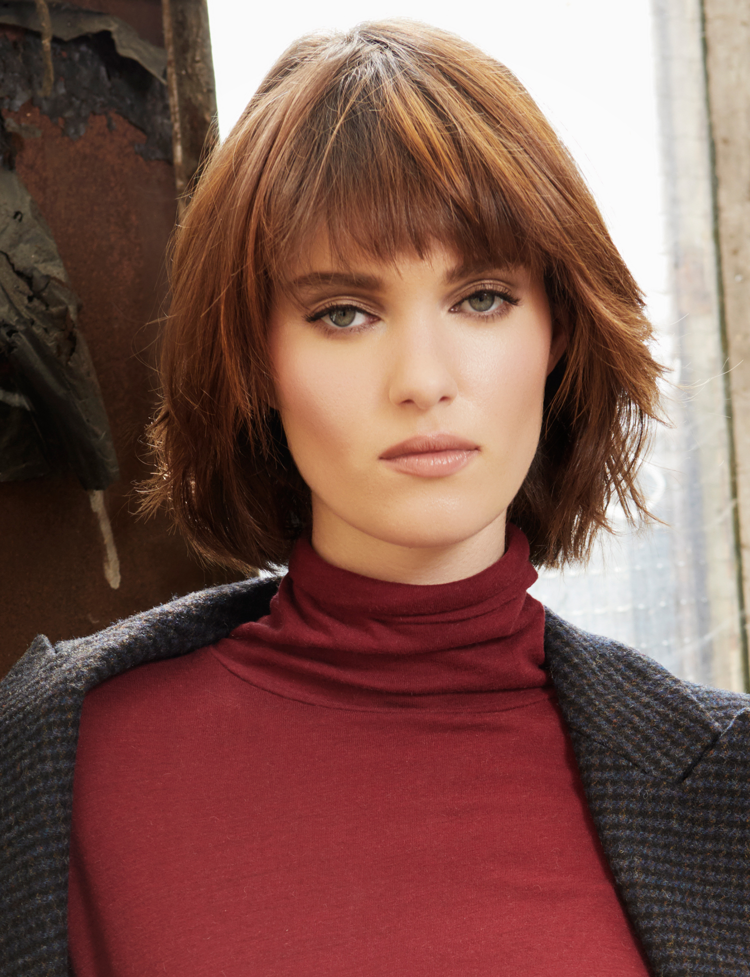 Flou Coupe Carré Frange Effilée 30 coupes de cheveux pour paraître plus mince - Femme Actuelle