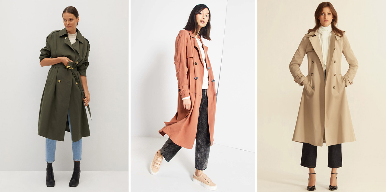 manteau trench hiver femme